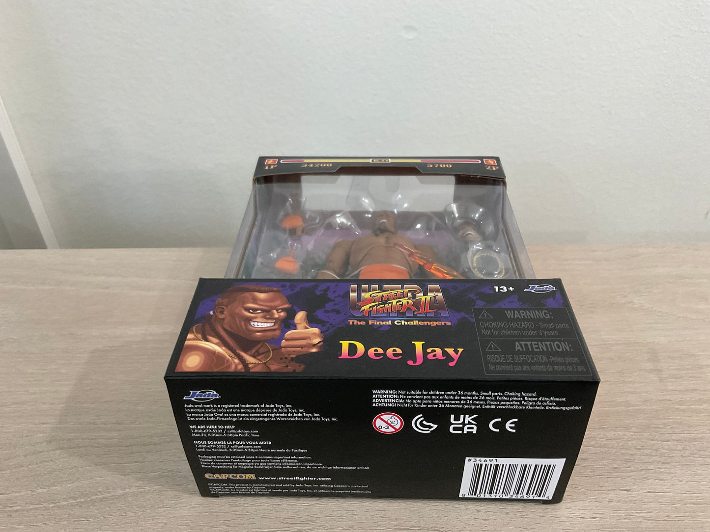 Street Fighter Dee Jay 6-In Action Figure Jada Toys