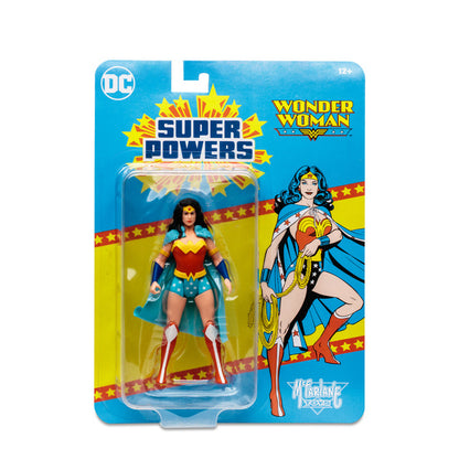 Wonder Woman Blue Cape Variant (DC Super Powers) 4.5" Action Figure