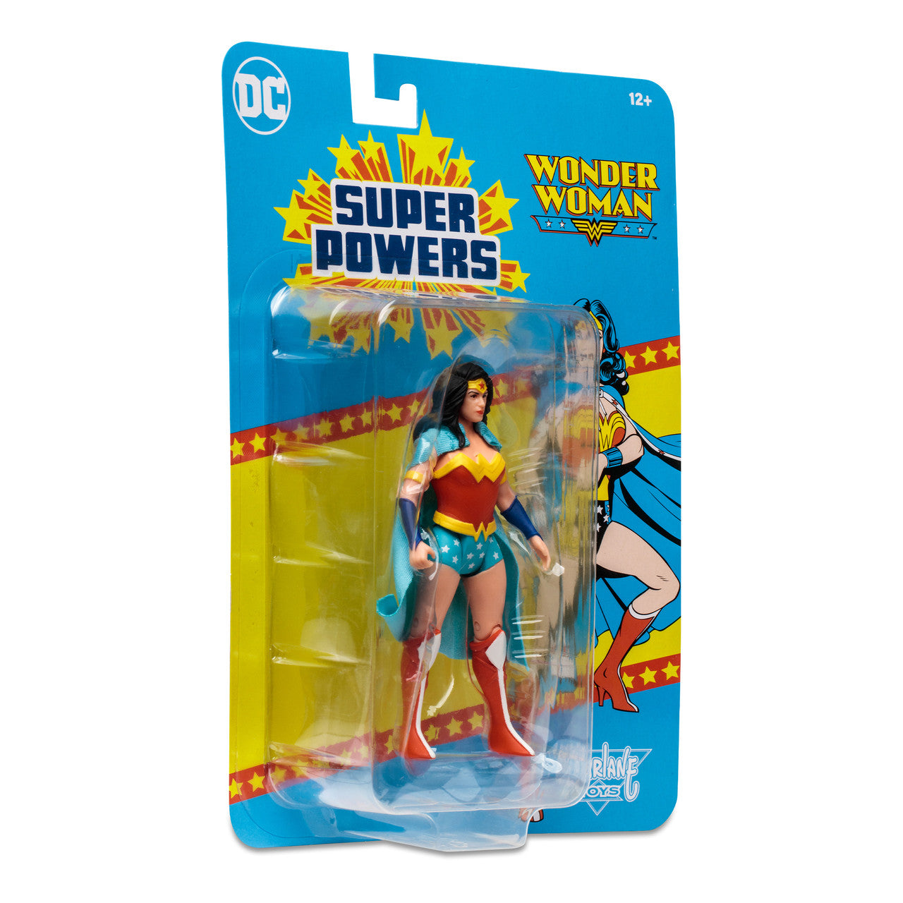 Wonder Woman Blue Cape Variant (DC Super Powers) 4.5" Action Figure