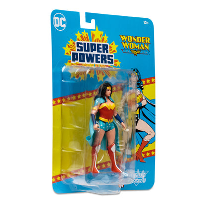 Wonder Woman Blue Cape Variant (DC Super Powers) 4.5" Action Figure