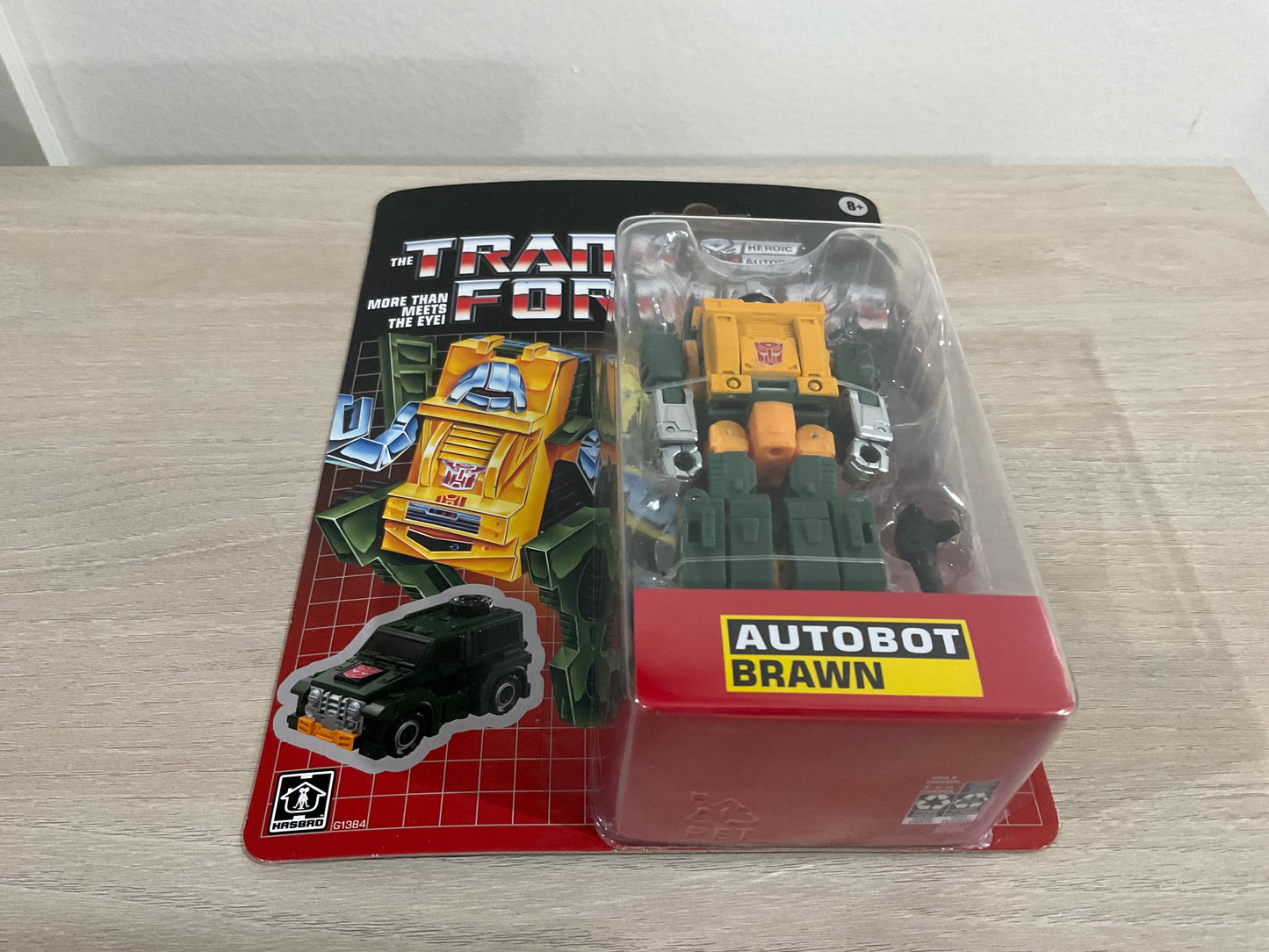 Transformers Vintage G1 Reissue Brawn Action Figure