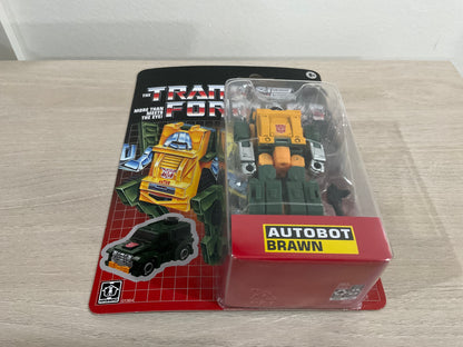 Transformers Vintage G1 Reissue Brawn Action Figure
