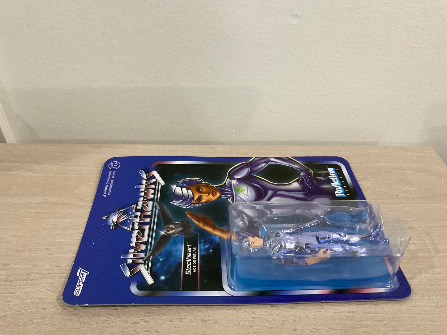 SilverHawks Steelheart (Toy Version) ReAction 3.75" Figure – Super7