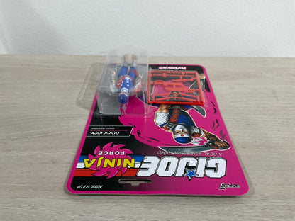 G.I. Joe ReAction+ Ninja Force Quick Kick 3.75" Action Figure - Punched