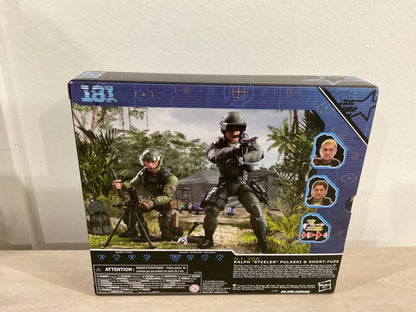 G.I. Joe Classified Series #181 Ralph “Steeler” Pulaski & Short-Fuze – 6-Inch Collector 2-Figure Set