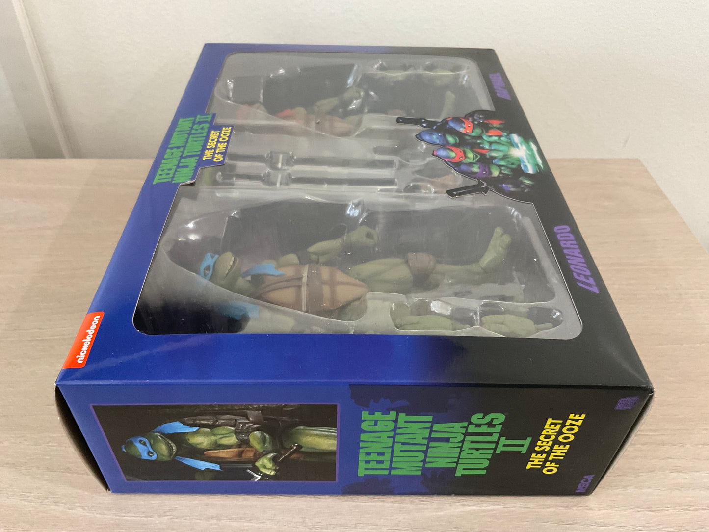 TMNT Secret of the Ooze Leonardo & Raphael 7-In Action Figure 2-Pack NECA