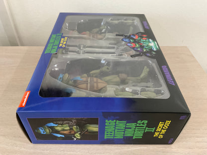 TMNT Secret of the Ooze Leonardo & Raphael 7-In Action Figure 2-Pack NECA