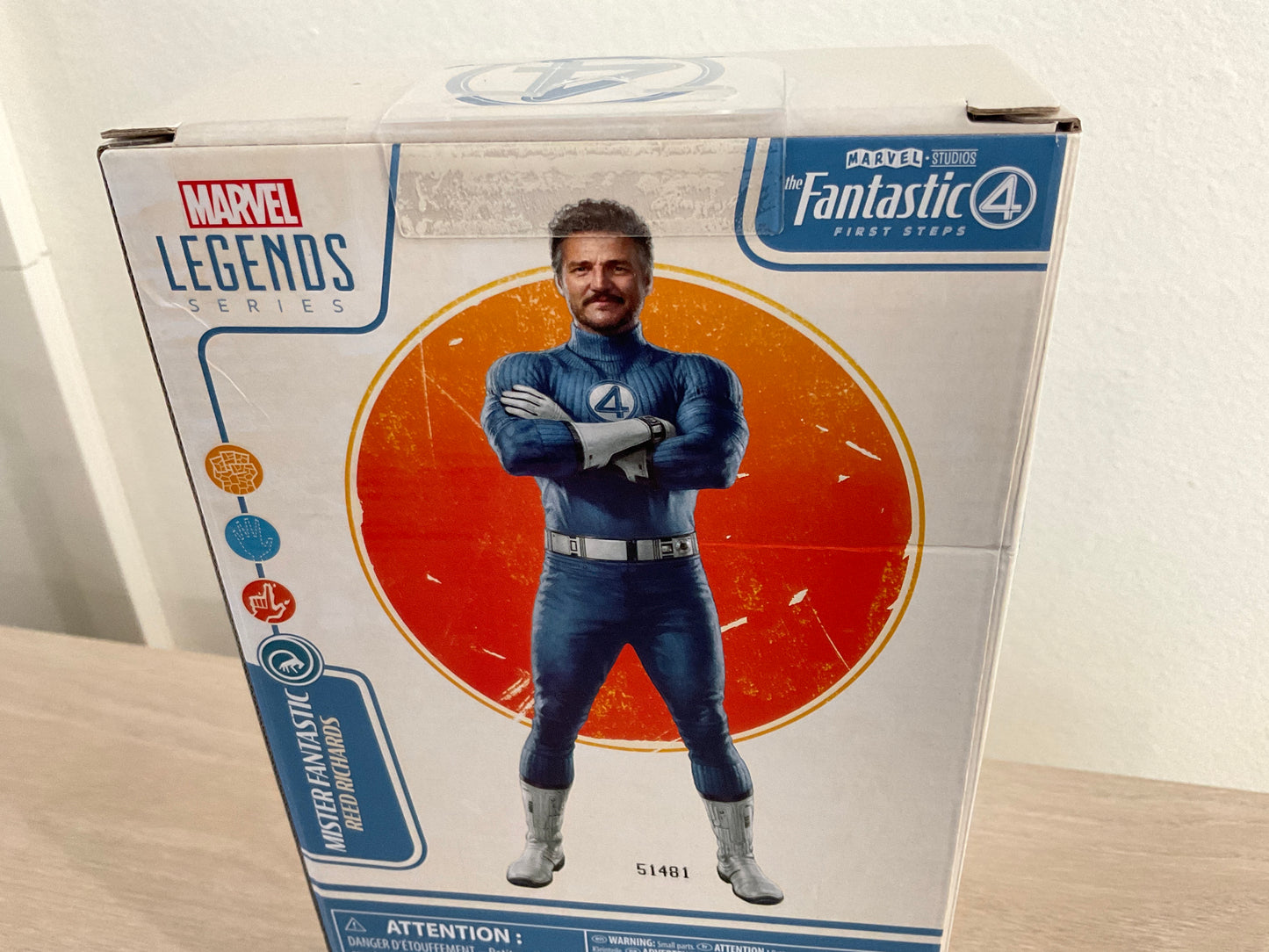 Marvel Legends Fantastic Four First Steps Mr. Fantastic 6-Inch Action Figure (Substandard)