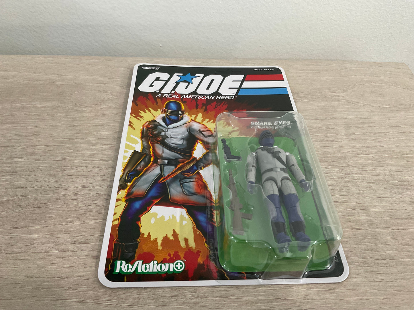 G.I. Joe Arctic Snake Eyes (Movie) 3 3/4-Inch ReAction+ Figure