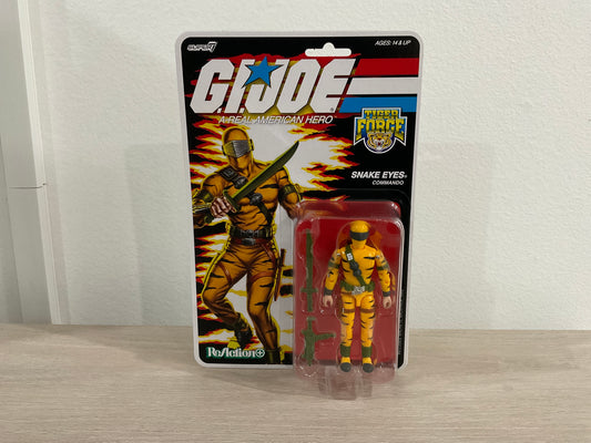 G.I. Joe Super7 ReAction+ Snake Eyes (Tiger Force Exclusive) 3.75-Inch Action Figure