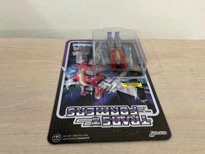 Super7 Transformers Ghost of Starscream Translucent Glitter ReAction 3.75-Inch Figure