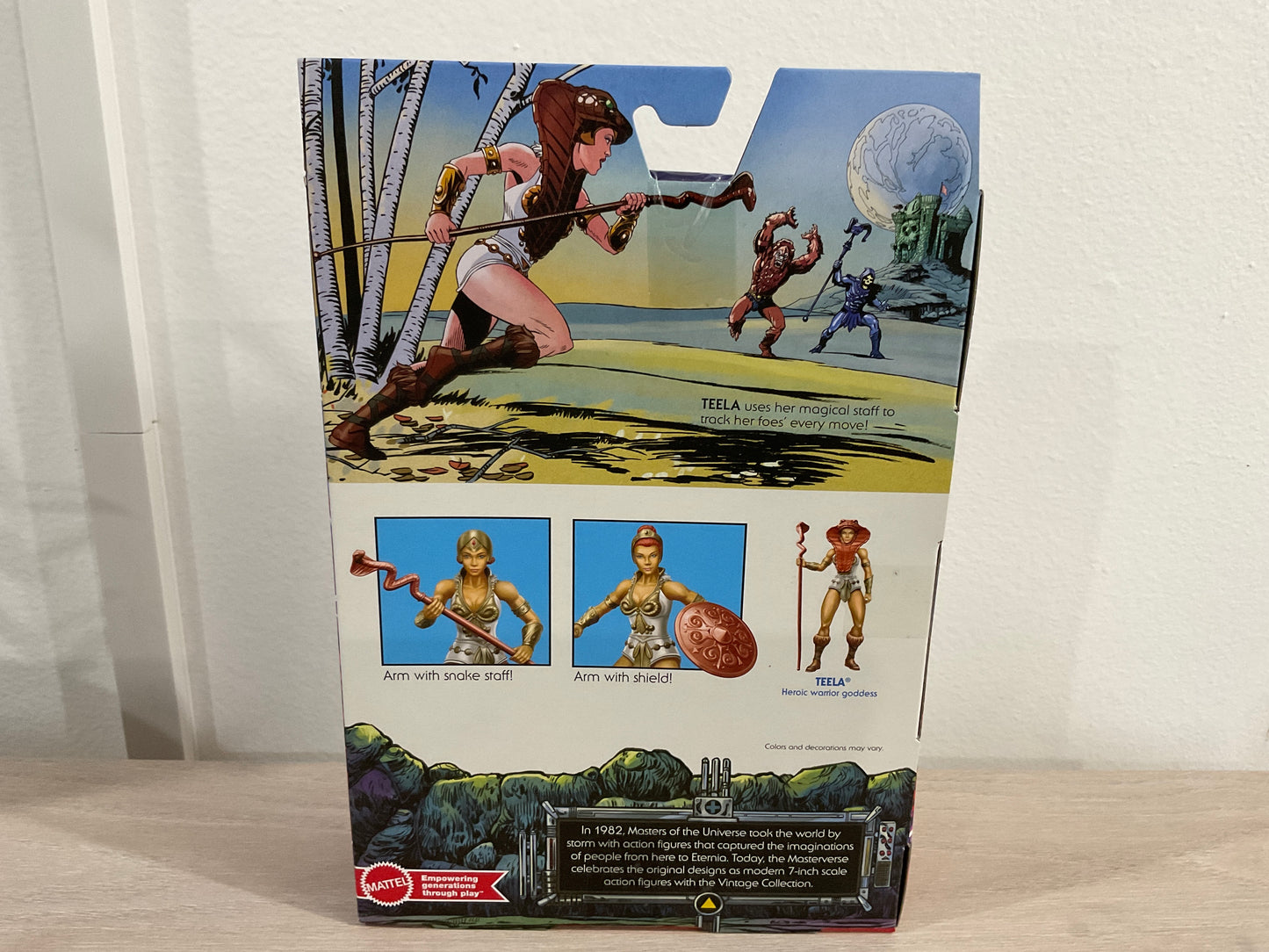 Masters of the Universe Masterverse Teela Vintage Collection 7-In Action Figure Mattel