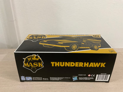 M.A.S.K. 40th Anniversary Thunderhawk Black & Gold Transforming Vehicle with Matt Trakker