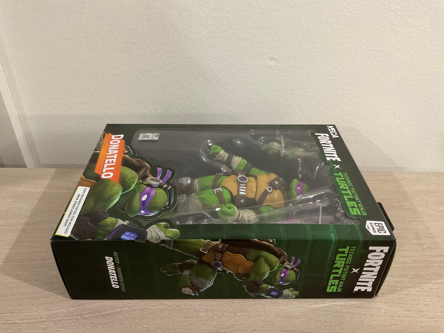 NECA Fortnite x Teenage Mutant Ninja Turtles Ultimate Donatello 7-Inch Scale Action Figure