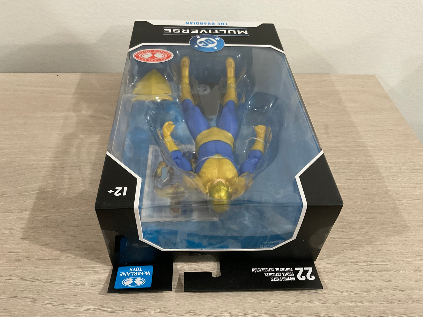 Guardian (DC Multiverse: Red Platinum Edition) 7" Action Figure - McFarlane Toys (Substandard Card 2)