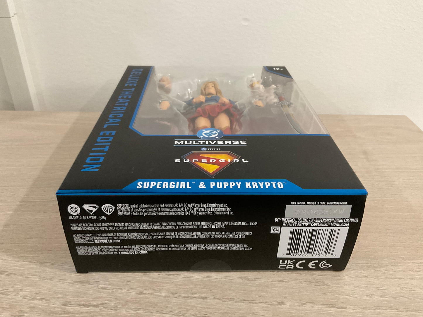McFarlane DC Multiverse Deluxe Theatrical Edition Supergirl Movie Supergirl & Baby Krypto 7-Inch Action Figure
