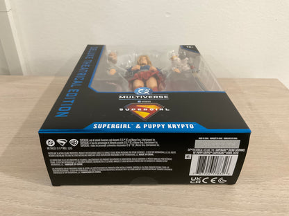 McFarlane DC Multiverse Deluxe Theatrical Edition Supergirl Movie Supergirl & Baby Krypto 7-Inch Action Figure