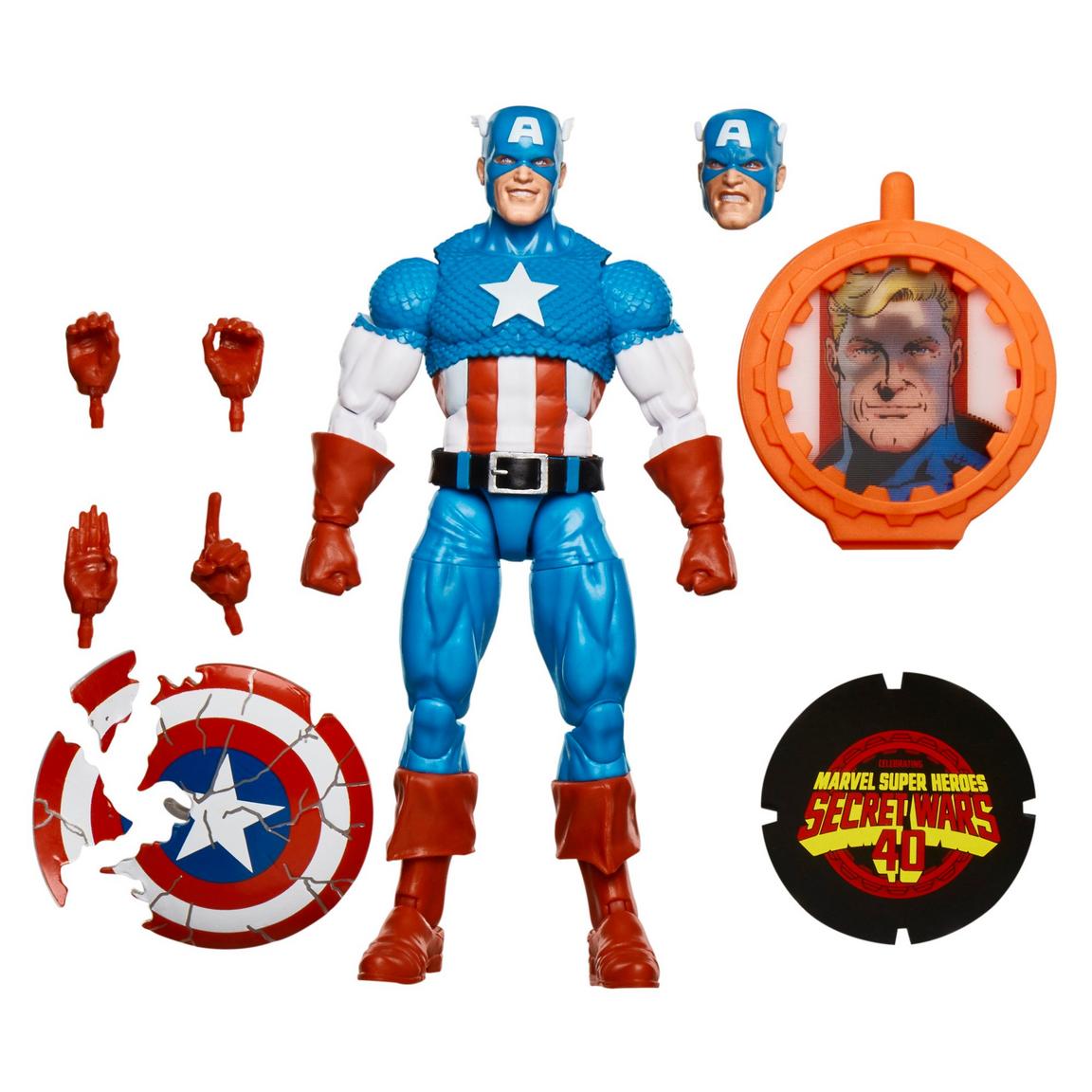 Marvel Legends Captain America (Secret Wars) 6-Inch Action Figure