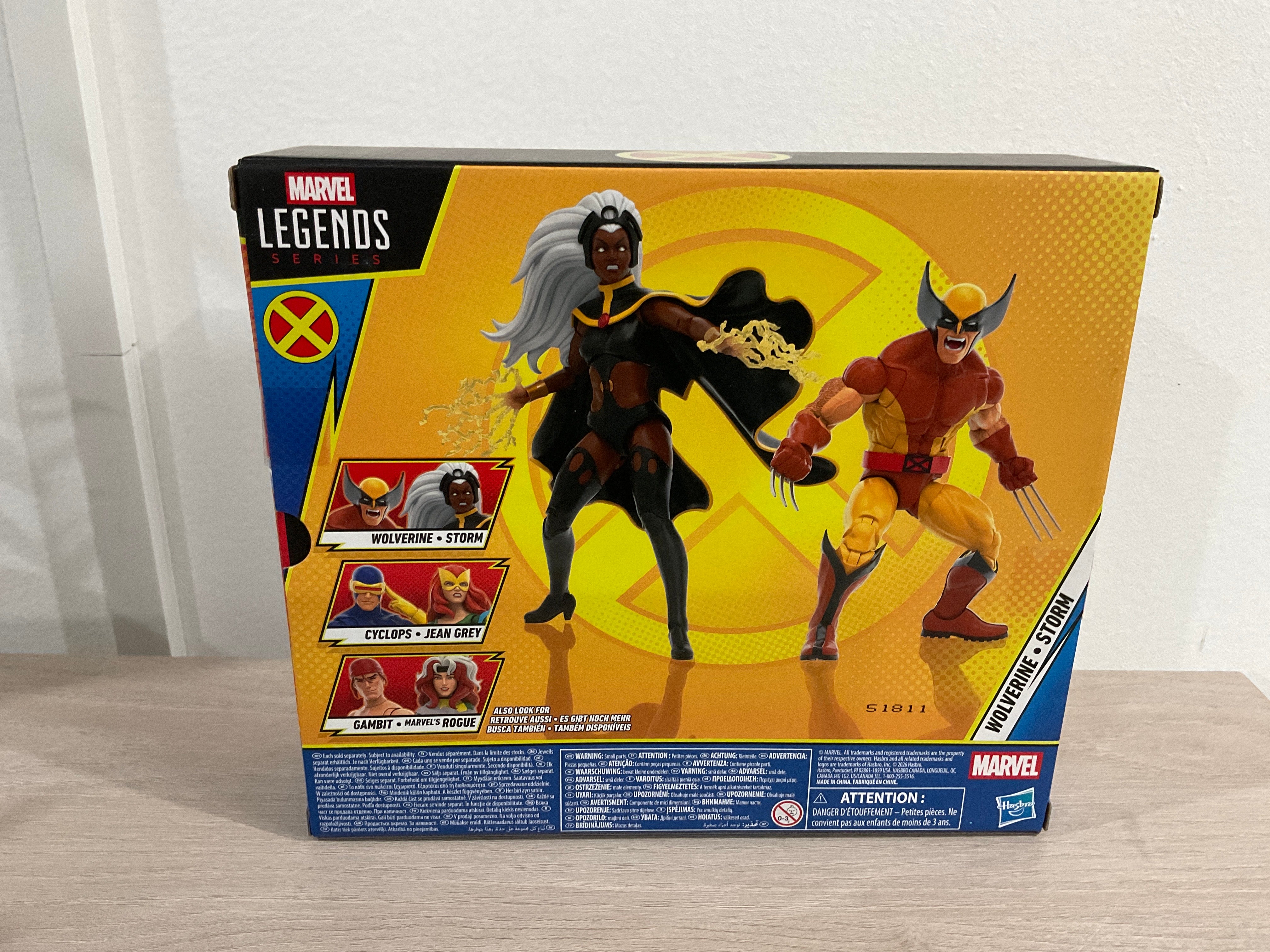 Marvel Legends X-Men '97 Wolverine & Storm 6