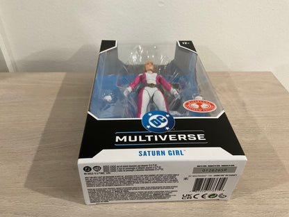 McFarlane DC Multiverse Saturn Girl (DC Classic) Red Platinum Edition 7-Inch Action Figure