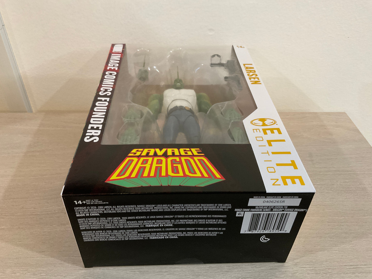 Savage Dragon Image Comics Founders Series McFarlane Elite Edition 7-Inch Deluxe Action Figure