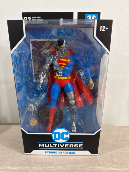 DC Multiverse Cyborg Superman 7" Action Figure