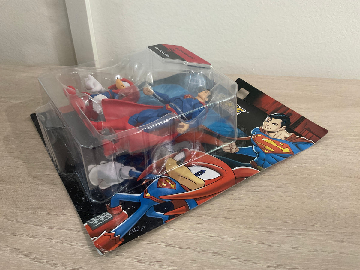 Sonic x DC Knuckles as Superman & Superman Ultimate Hero Pack 2-Piece Action Figure Set