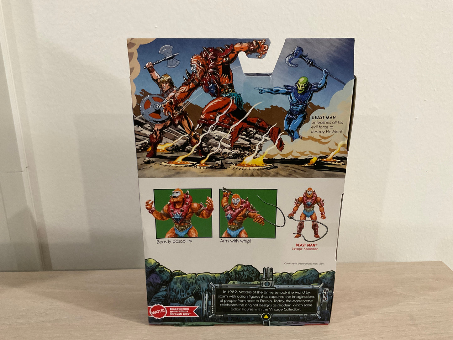 Masters of the Universe Masterverse Vintage Collection Beast Man Action Figure