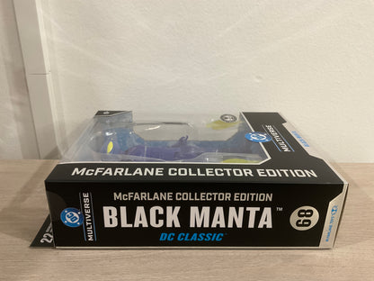 Black Manta (DC Classic) McFarlane Collector Edition #68 Platinum Edition 7" Figure
