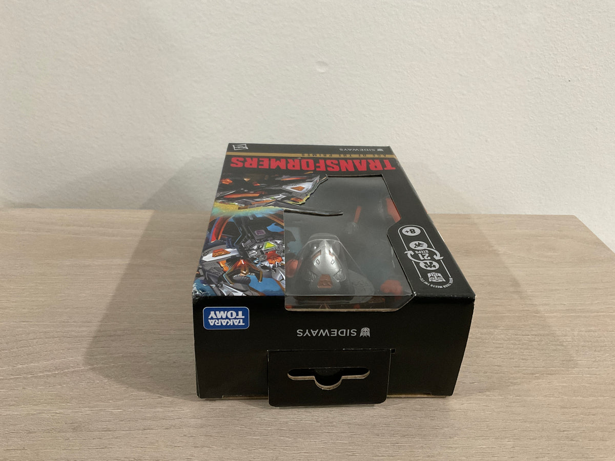 Transformers Age of the Primes Sideways Deluxe Class – Substandard Box