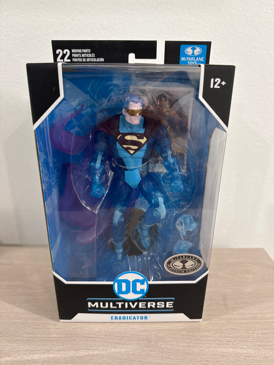 DC Multiverse Eradicator (Return of Superman) 7" Figure - Platinum Edition (Substandard)