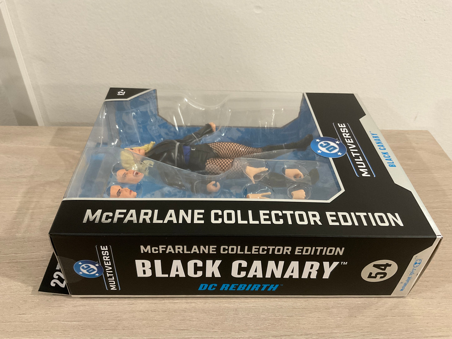 McFarlane DC Multiverse Black Canary (DC Rebirth #54) Collector Edition Wave 14 7-Inch Figure