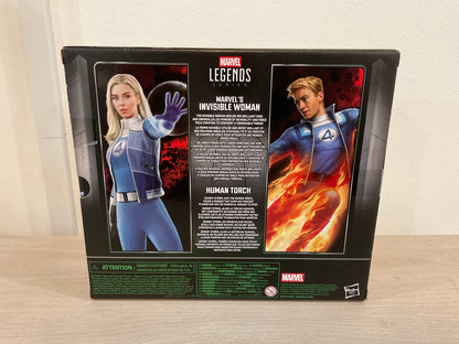Marvel Legends Invisible Woman & Human Torch 2-Pack – Avengers: Doomsday 6-Inch Action Figures