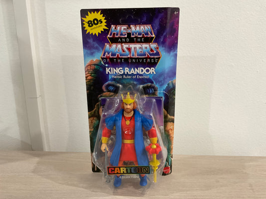 Masters of the Universe Origins King Randor Cartoon Collection 5.5-Inch Figure Mattel - Substandard Card 1