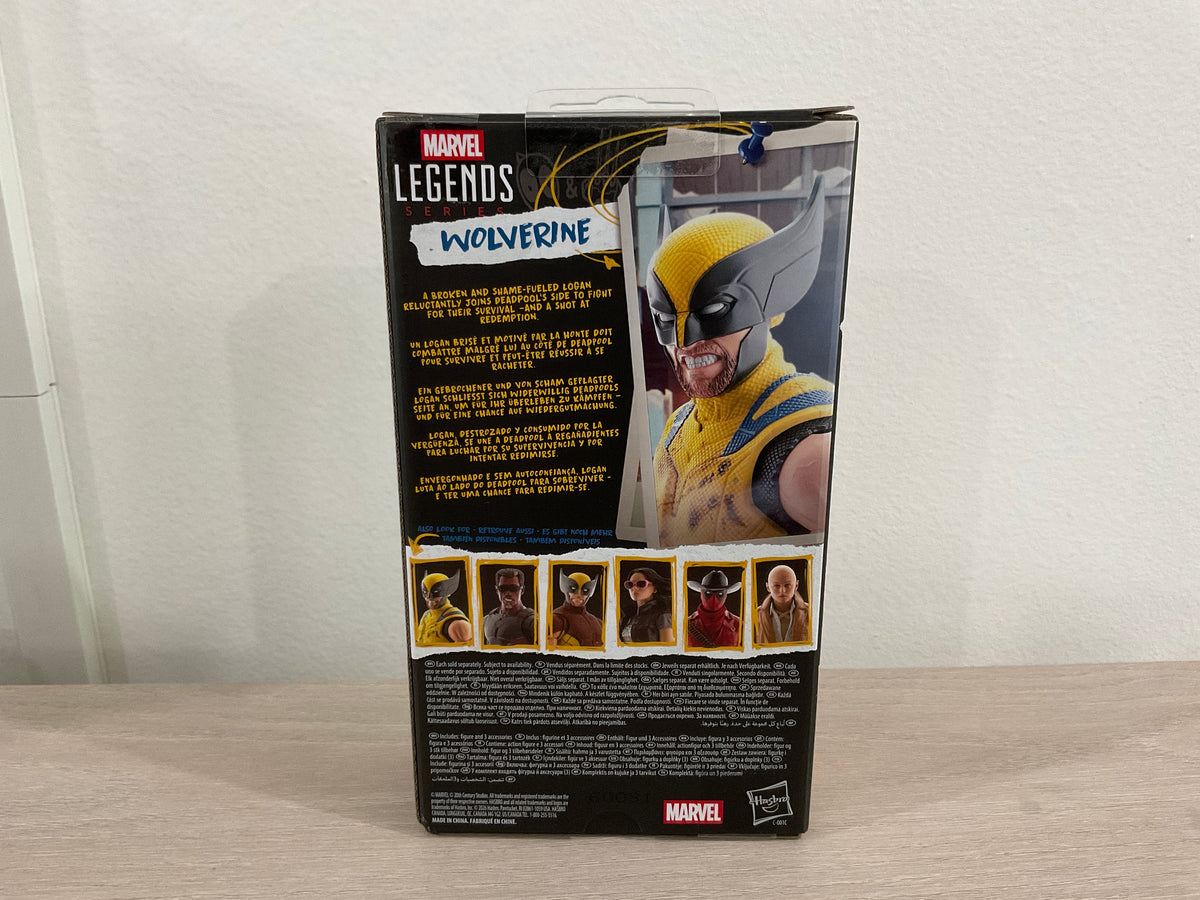 Marvel Legends Series Wolverine – Marvel Studios' Deadpool & Wolverine 6-Inch Action Figure