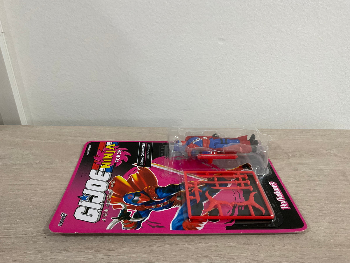 G.I. Joe ReAction+ Cobra Commander (Ninja Force) 3.75-Inch Action Figure