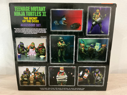 TMNT Secret of the Ooze Accessory Set Movie Collectibles NECA
