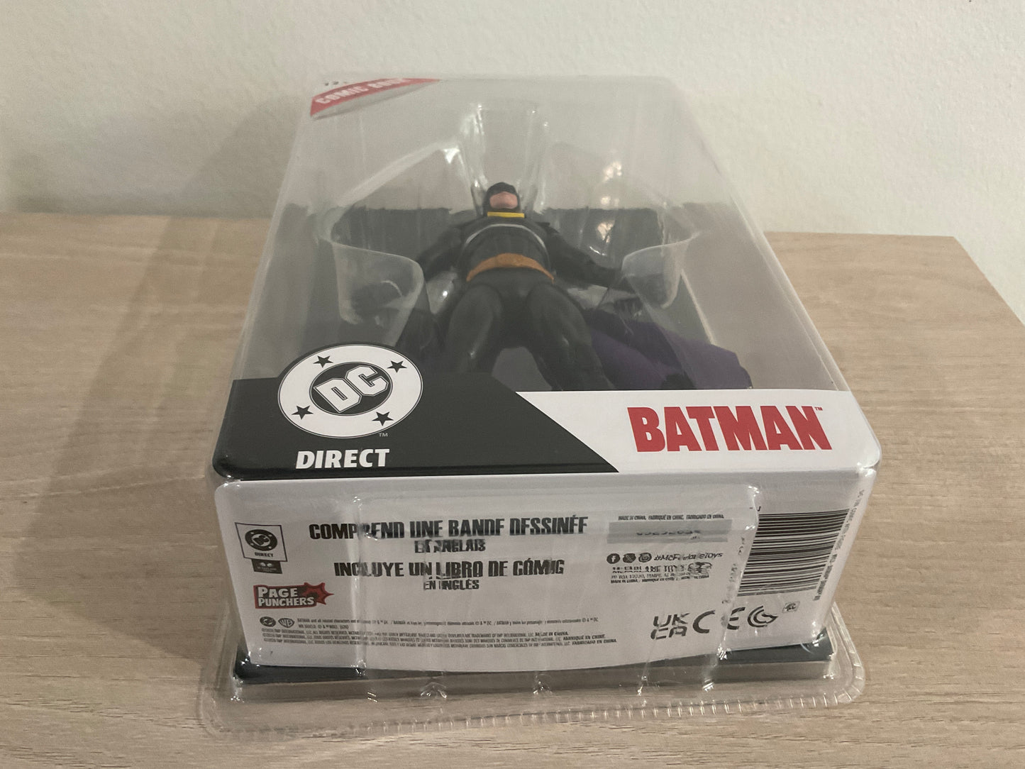 McFarlane Toys DC Direct Batman '89 Batman 7-Inch Action Figure with Comic (Page Punchers Wave 13)