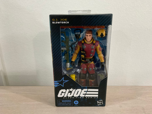 G.I. Joe Classified Series Blowtorch 6-Inch Action Figure Hasbro (Substandard Box 2)