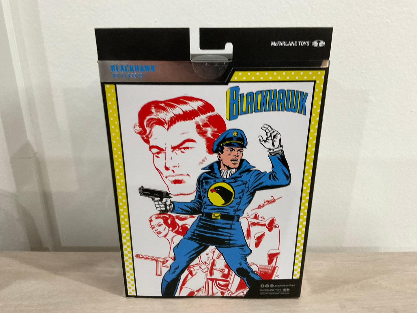 DC McFarlane Collector Edition Wave 13 #49 Blackhawk DC Classics 7-Inch Scale Action Figure - Platinum Chase