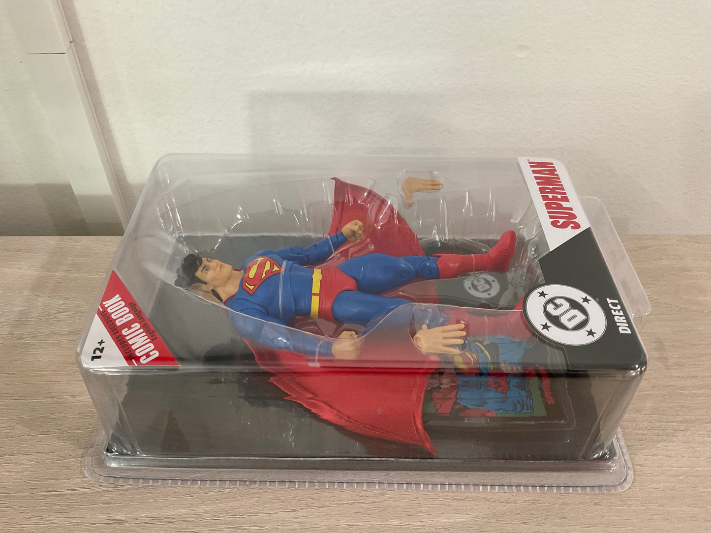 Superman (Zero Hour) 7-Inch Action Figure w/ Comic – DC Page Punchers