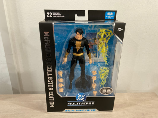 DC Multiverse McFarlane Collector Edition #55 Shazam Freddy Freeman 7-In Figure - Platinum Chase