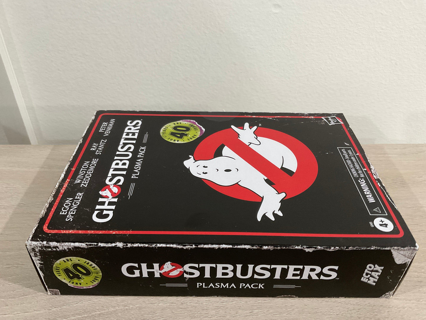 Ghostbusters Plasma Pack O-Ring Action Figure Set 40th Anniversary 3.75-In Hasbro