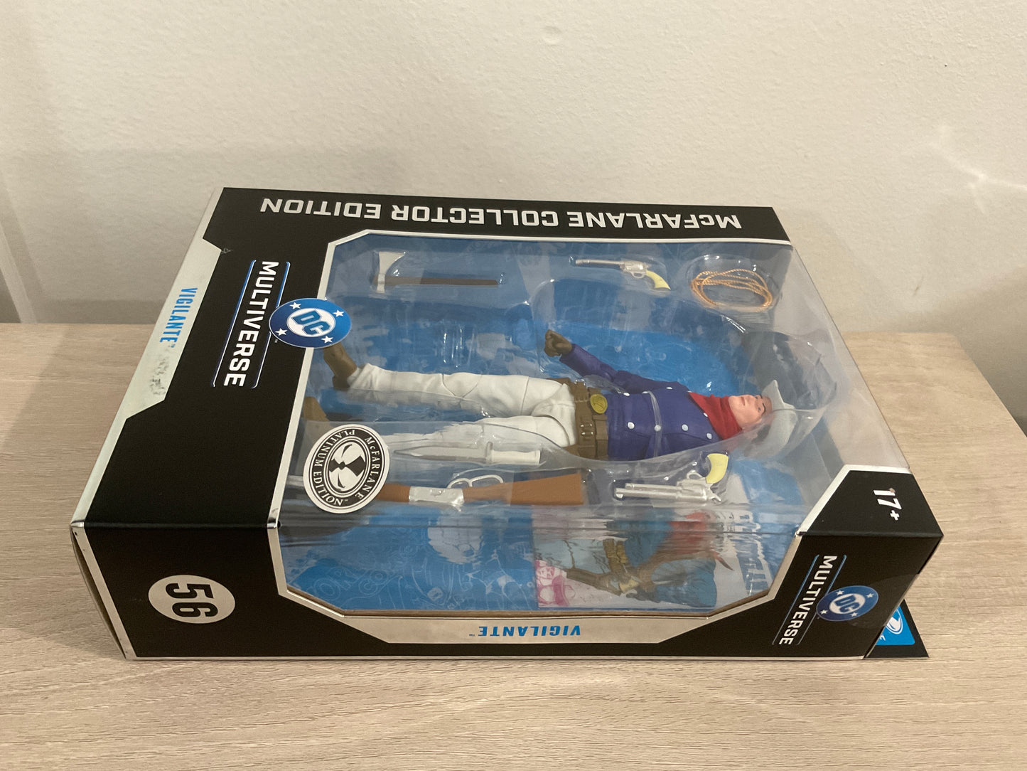 DC Multiverse Vigilante Platinum Chase #56 McFarlane Collector Edition 7-In Figure
