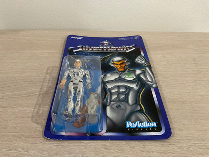 Super7 SilverHawks ReAction Wave 1 Quicksilver (Toy Version) 3.75-Inch Action Figure
