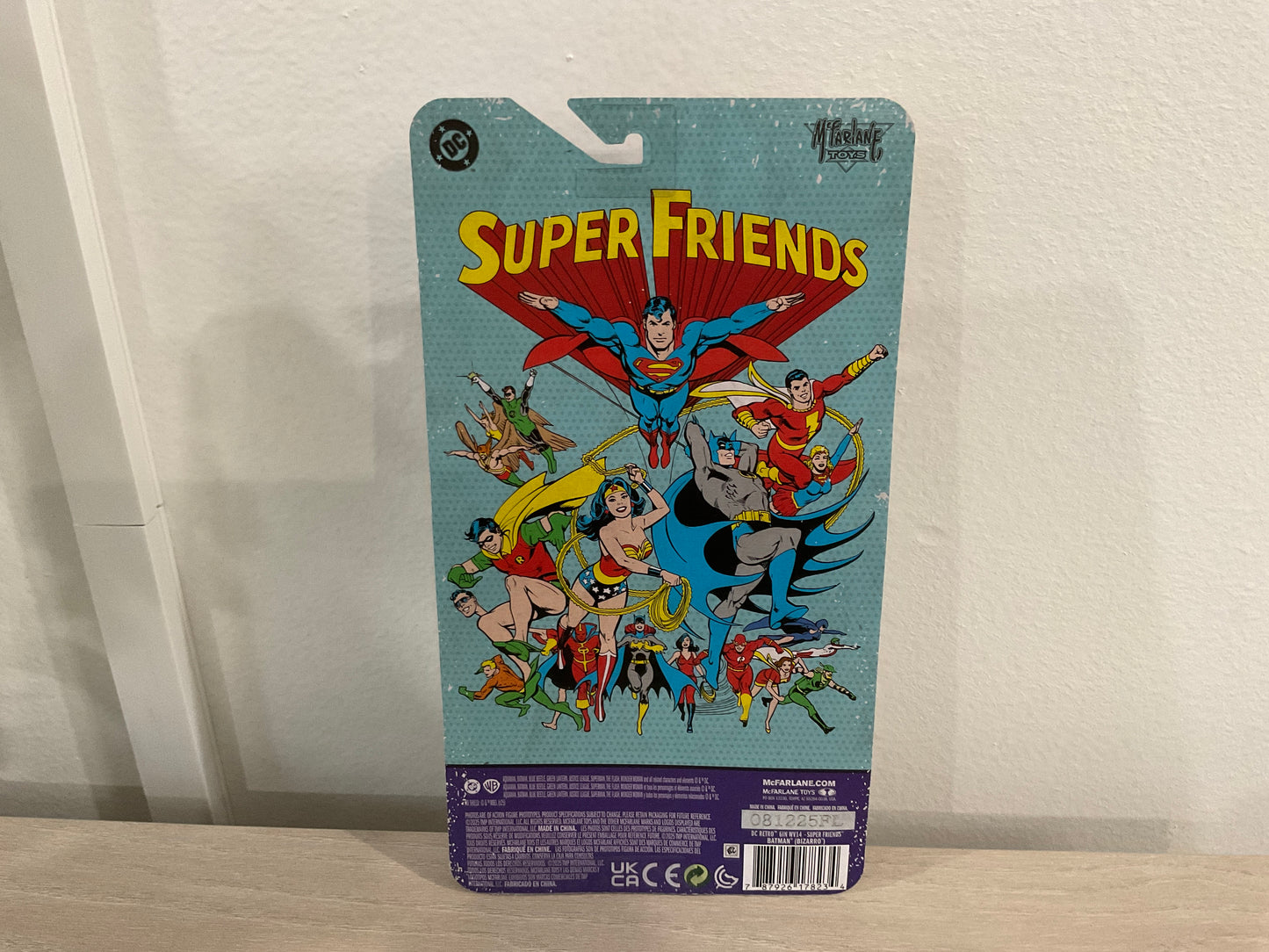 Bizarro Batman (DC Retro: Super Friends) 6″ Figure – McFarlane