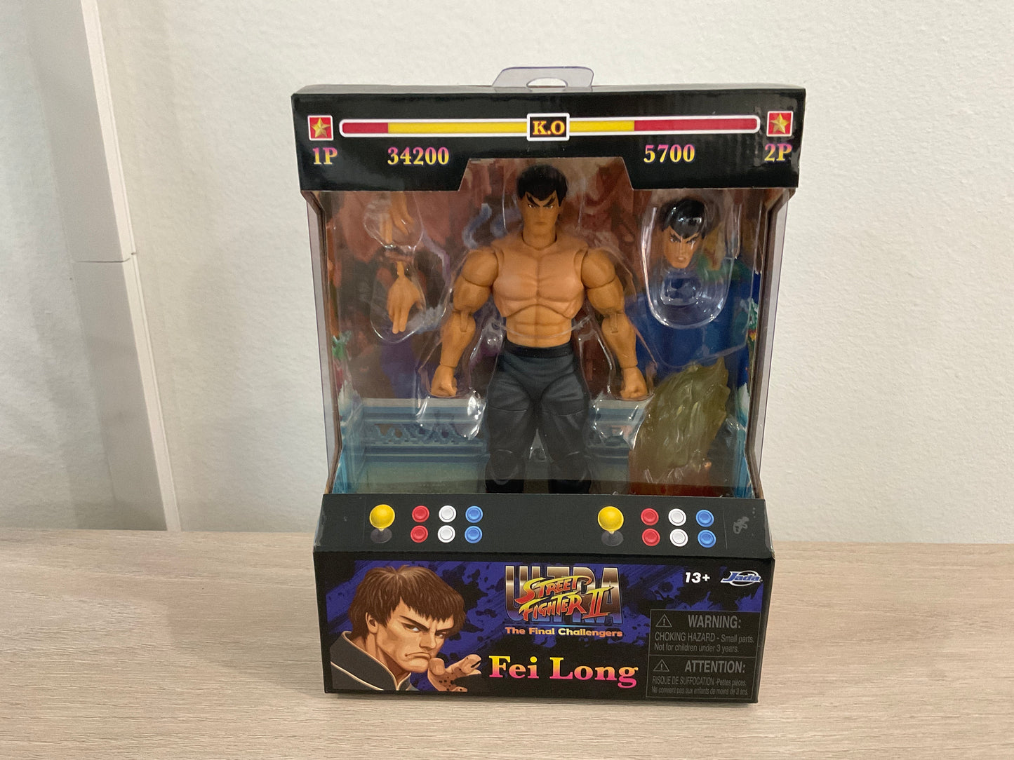 Street Fighter Fei Long 6-In Action Figure Jada Toys