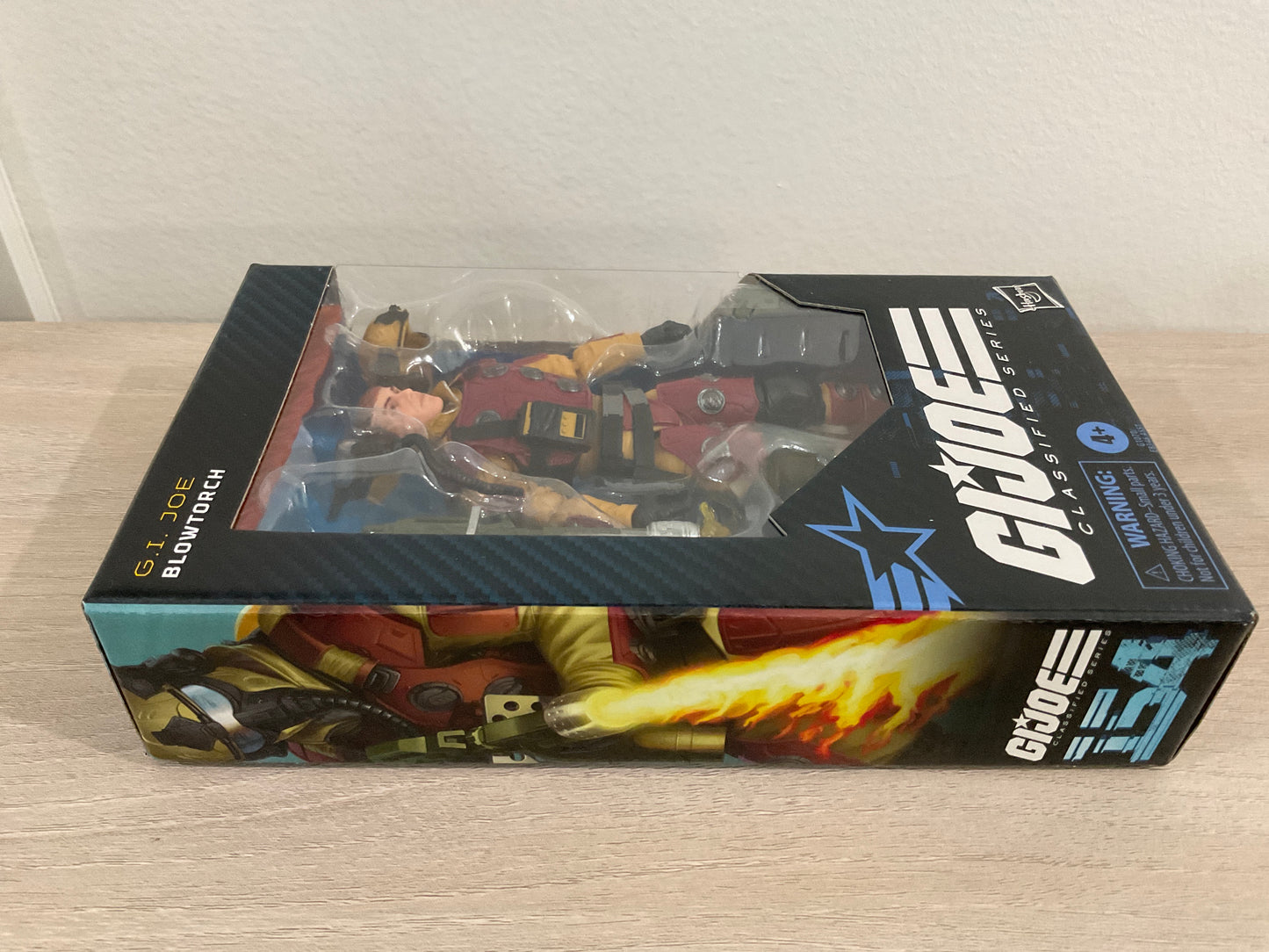 G.I. Joe Classified Series Blowtorch 6-Inch Action Figure Hasbro (Substandard Box 4)