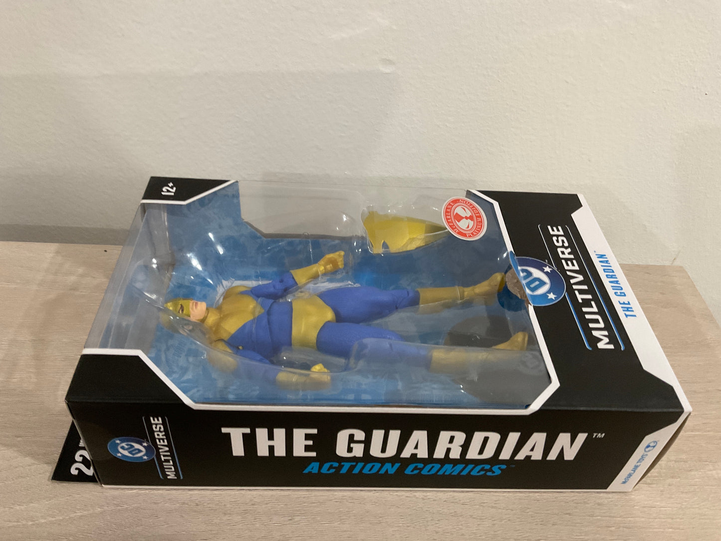 Guardian (DC Multiverse: Red Platinum Edition) 7" Action Figure - McFarlane Toys (Substandard Card 1)