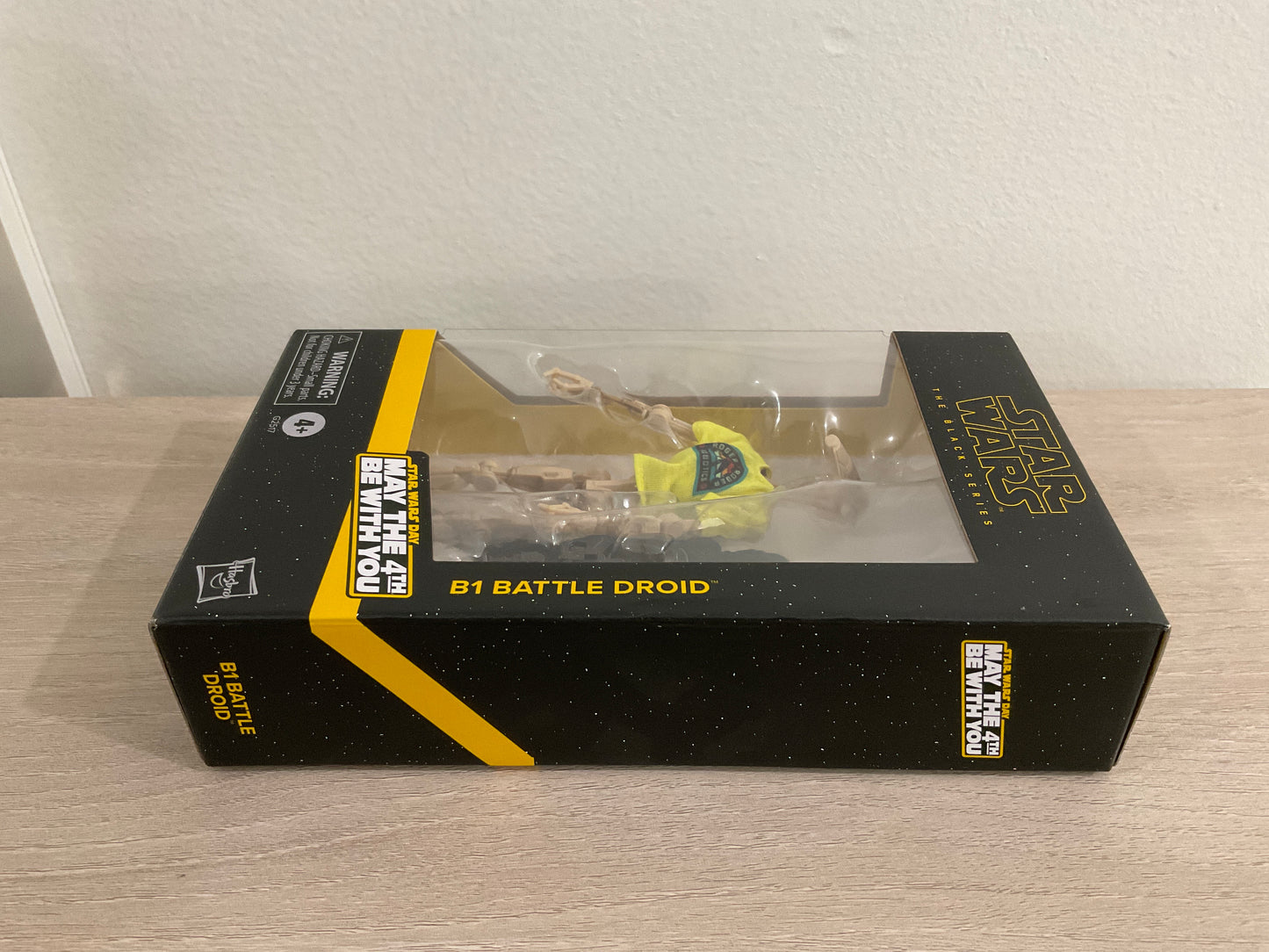 Star Wars The Black Series B1 Battle Droid May the 4th Be With You 6-Inch Action Figure
